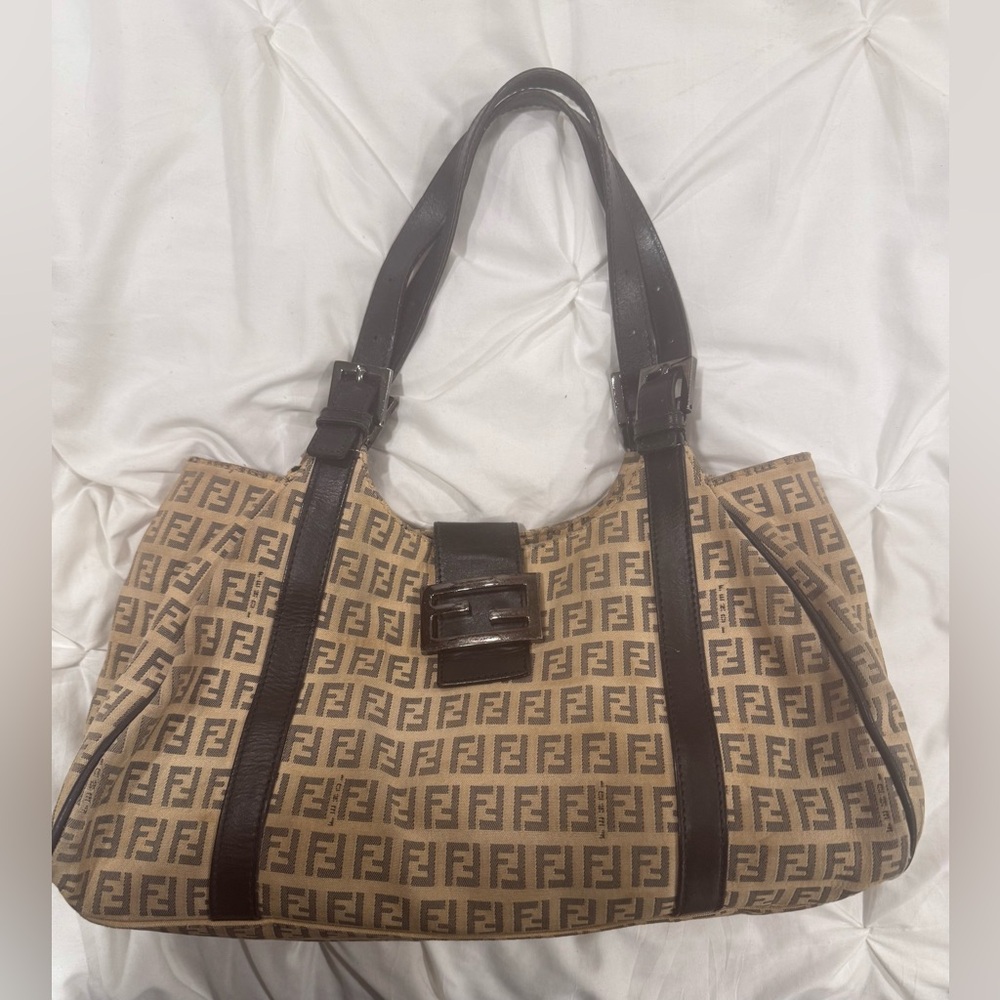 Fendi vintage zucchino Vitello